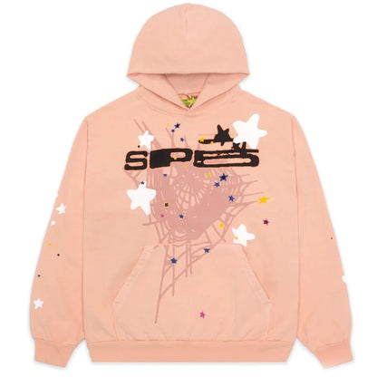 Spider Letter Prints Hoodies - Image26755163684958