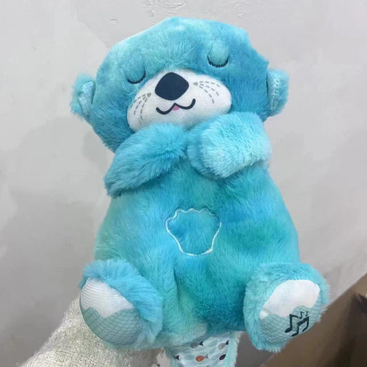 Soothe ’n Snuggle otter plush baby toy with sound features