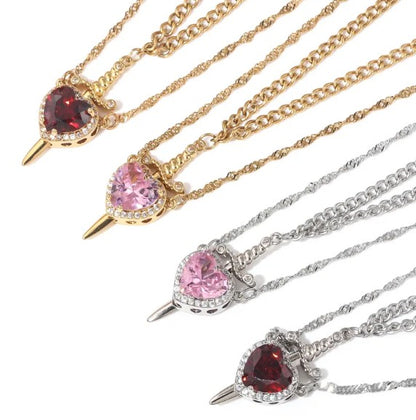 Love Dagger Necklace - Image26755184066654