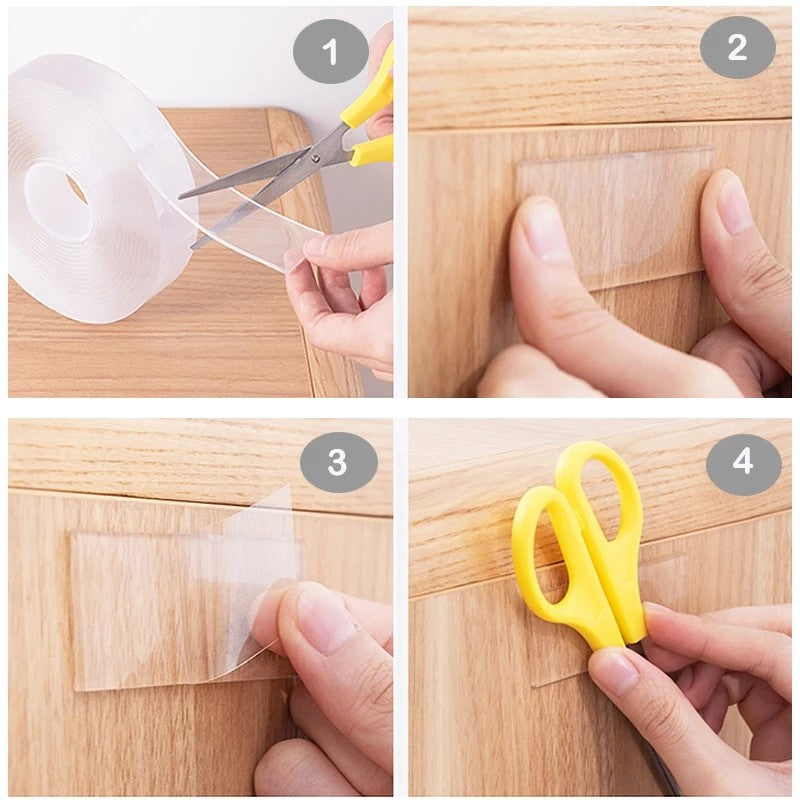 Nano Tape Double Sided Tape Transparent - 