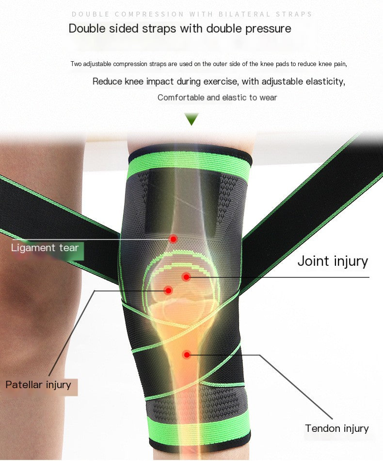 Men's Compression Knee Brace for Sports and Fitness - 