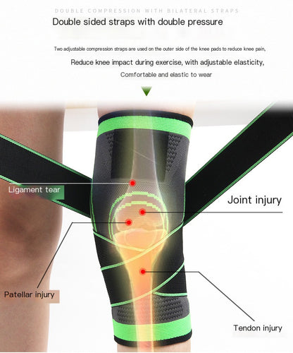 Men's Compression Knee Brace for Sports and Fitness - Image46329433227358