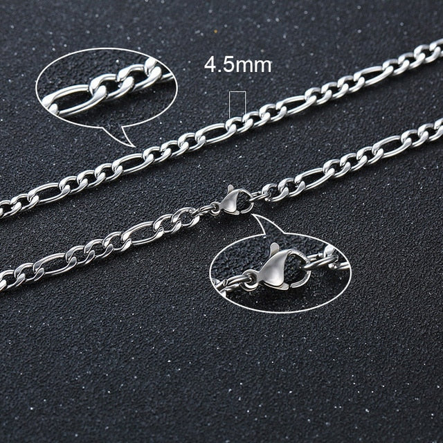 Twisted Rope Figaro Necklaces - Image26755091103838