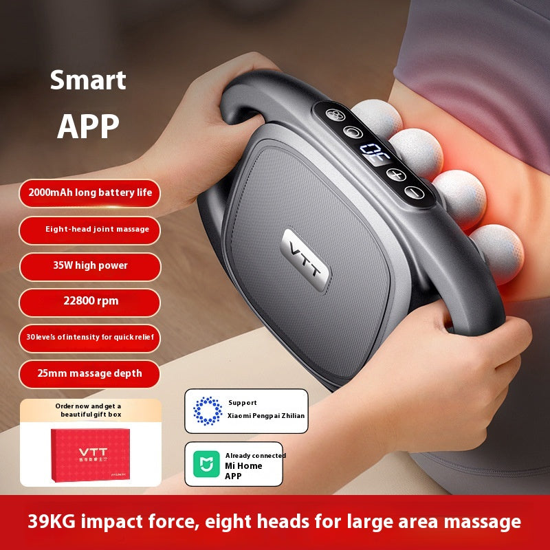 Deep Tissue Muscle Massage Gun, 8/16 Heads - 