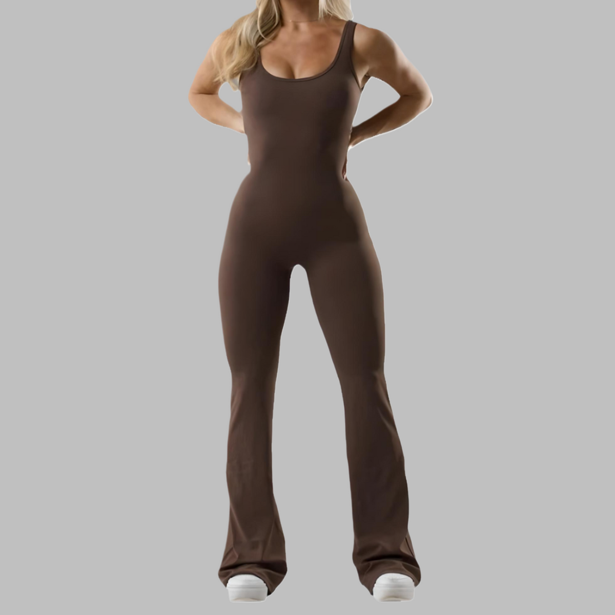 Flared Jumpsuit - 