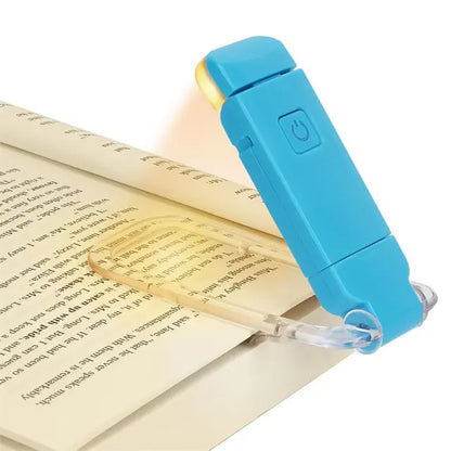 LED USB Rechargeable Book Light Reading Light Eye Protection - Image26755103522910