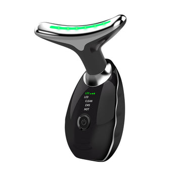 Beauty Facial Massager, 7 Color Wavy Acne Beauty Microcurrent Facial Device Skin Firming for Face Neck Beauty Device, - Image26755121676382