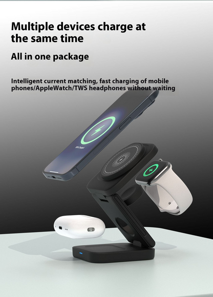 3 IN 1 FOLDABLE WIRELESS CHARGER - Image27164735570014