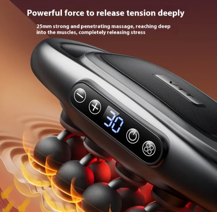 Deep Tissue Muscle Massage Gun, 8/16 Heads - 