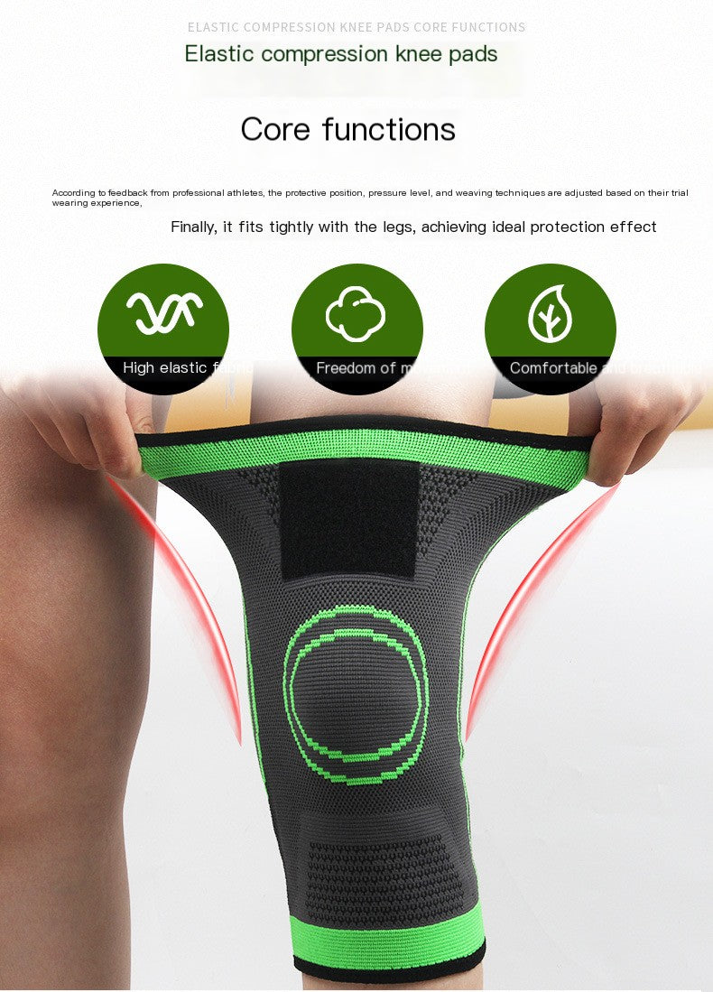 Men's Compression Knee Brace for Sports and Fitness - 