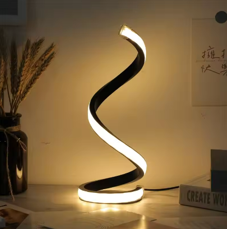 LED Spiral Table Lamp - 
