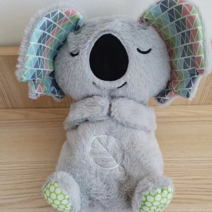 Sound Machine Soothe 'n Snuggle Otter Portable Plush Baby Toy with Sensory Details Music Lights & Rhythmic Breathing Motion - Image26755355246686