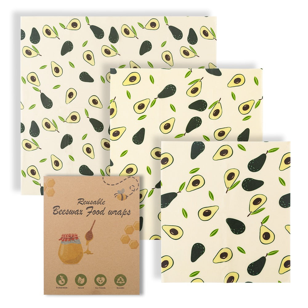 Cotton Beeswax Fresh-Keeping Cloth - 