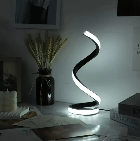 LED Spiral Table Lamp - Image26755433136222