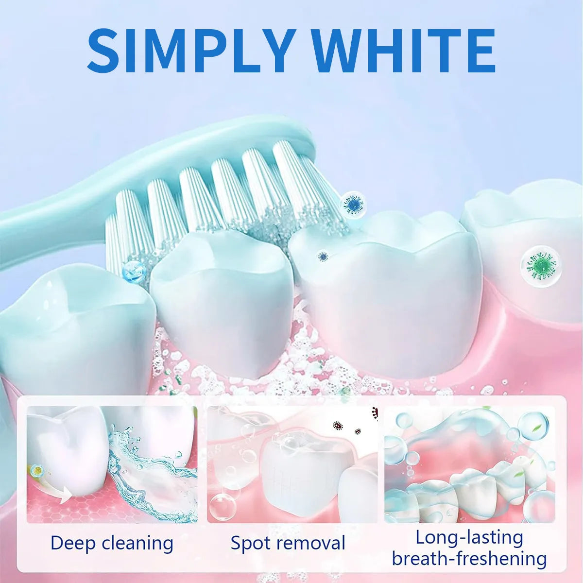 YOUBUY Teeth Whitening Brightening Powder - Image26755346333790
