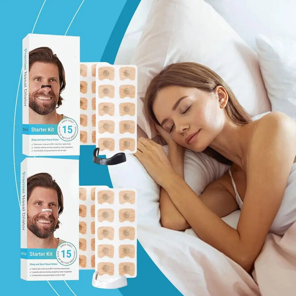 Magnetic Nasal Dilator Strips for Better Sleep - 