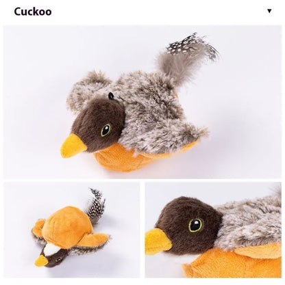 Interactive Flapping Bird Plush Toy - Image27164725674078