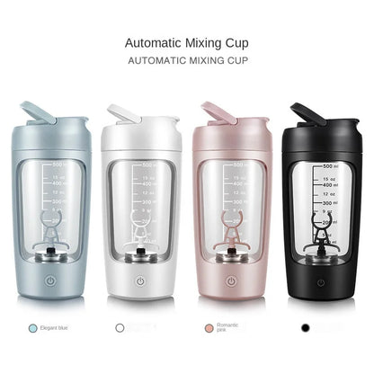 Electric Portable Whey Protein Shaker Bottle - Image26755139862622