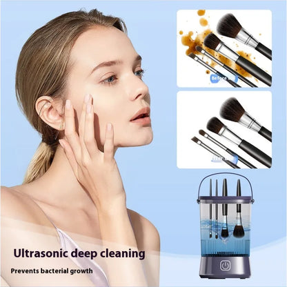 Electric One Wash Multiple Cleanser Of Makeup Brush - Image26755416031326