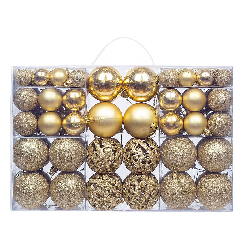 Christmas Ball Decorations 100 pcs - Image26755422126174