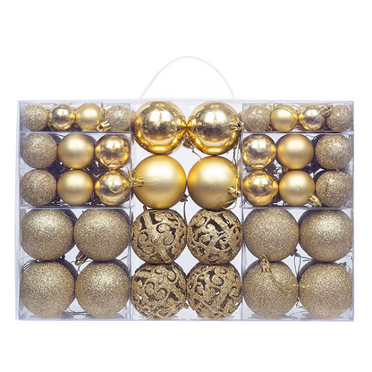 Christmas Ball Decorations 100 pcs - Image26755422126174