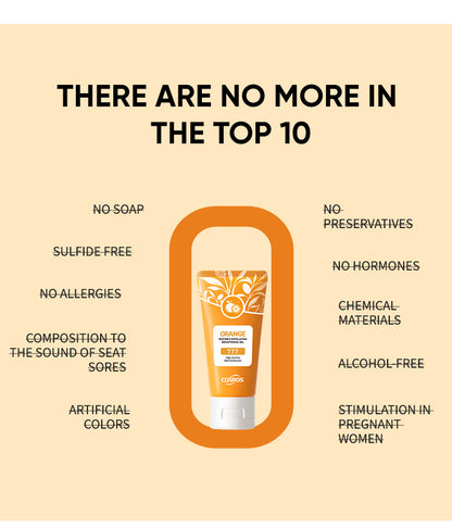 Orange Exfoliating Whitening Gel for Skin Care - Image46332247015518