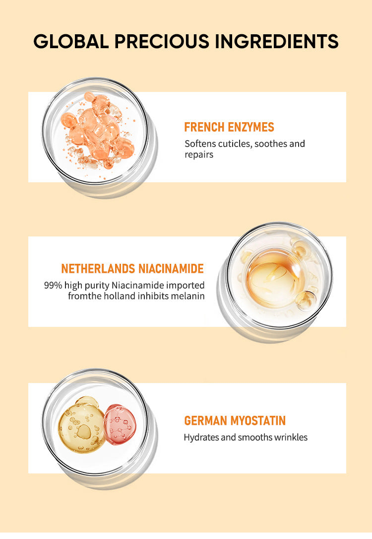 Orange Exfoliating Whitening Gel for Skin Care - 