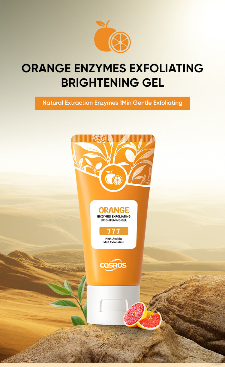 Orange Exfoliating Whitening Gel for Skin Care - Image46332241870942