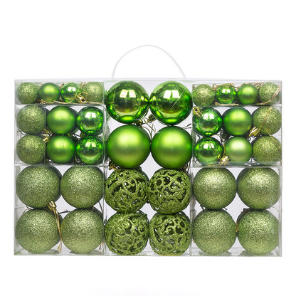 Christmas Ball Decorations 100 pcs - Image26755429531742