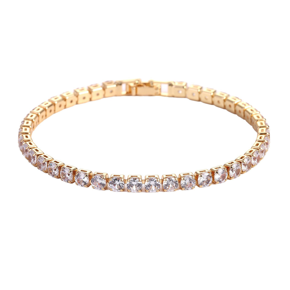 Hip Hop 4.0 Micro Zircon Tennis Bracelet Set - 