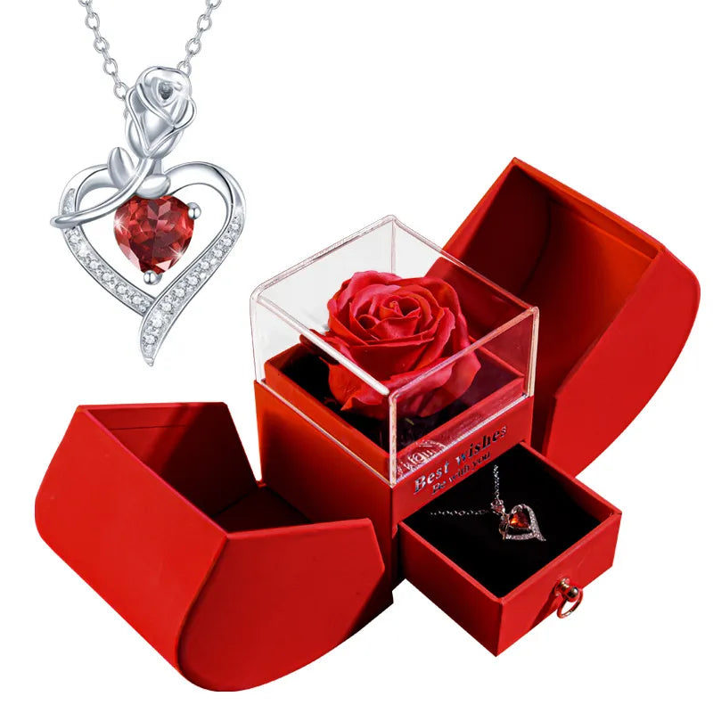 Christmas Jewelry Box Necklace - 