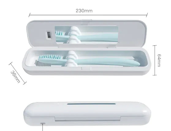 Portable UV Toothbrush Sterilizer - Image26755438084190