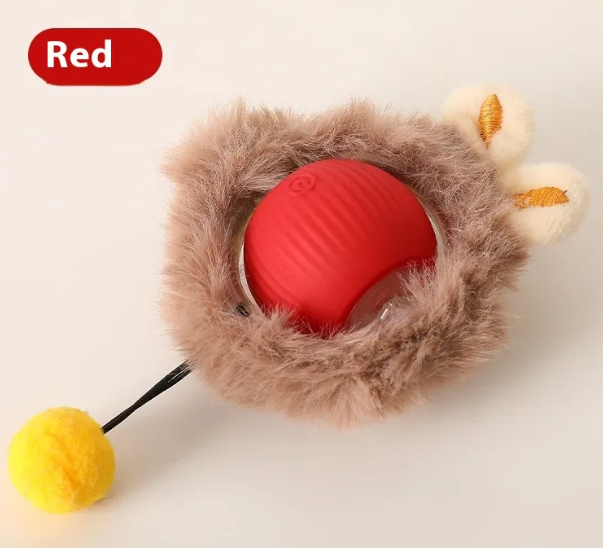PurrPlay Self-Rolling Cat Toy Ball - Image26755194257502