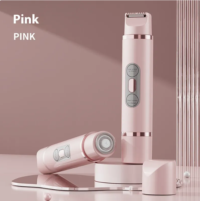 Dual-Head Electric Shaver Painless Women's Epilator Bikini Hair Removal Device Automatic Hair Trimmer Underarm Facial Lips Leg - Image26755081404510