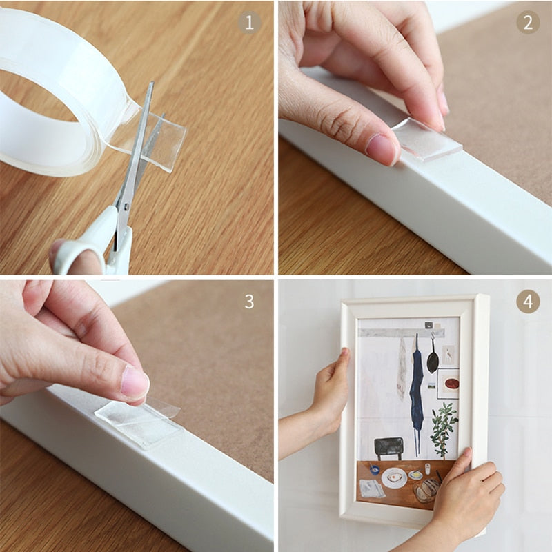 Nano Tape Double Sided Tape Transparent - 