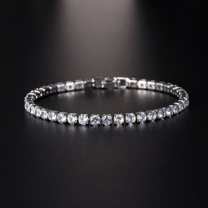 Hip Hop 4.0 Micro Zircon Tennis Bracelet Set - Image26755081863262