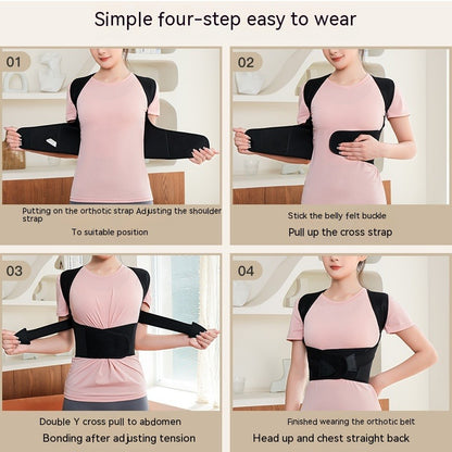 Unisex Posture Corrector Back Brace - Image26755102015582
