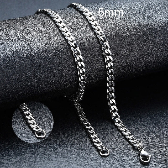 Twisted Rope Figaro Necklaces - 