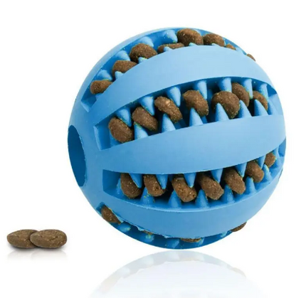 Interactive Rubber Slow Feeder Dog Ball - Image26755101163614
