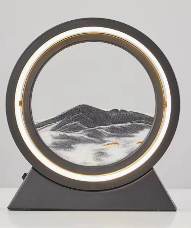 Moving Sand Art Landscape Table Lamp - Image26755088318558