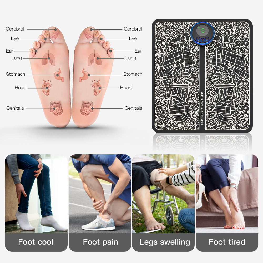Rechargeable Foot Massage Pad - 
