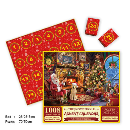 Merry Jigsaw Advent Calendar Puzzle - Image26755123642462