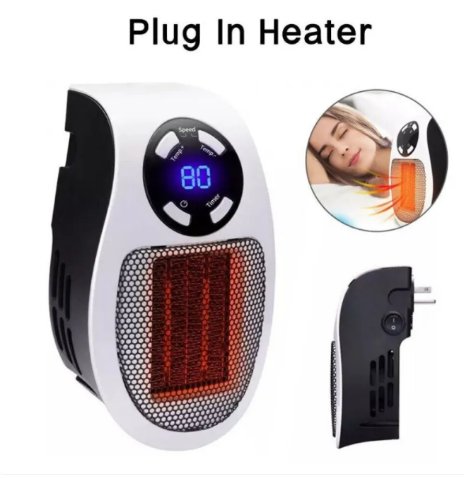 VersaHeat Portable Wall-Mounted Space Heater - 