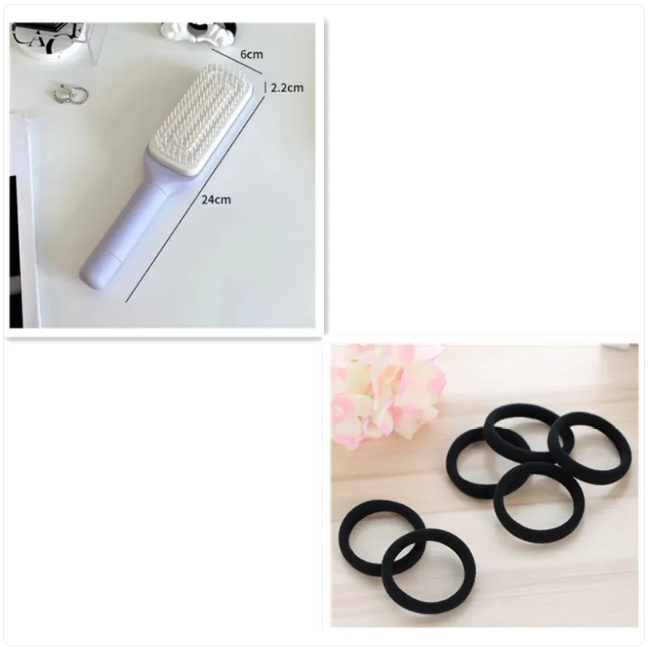 4 In 1 Self Cleaning Brush - Image27164738781278