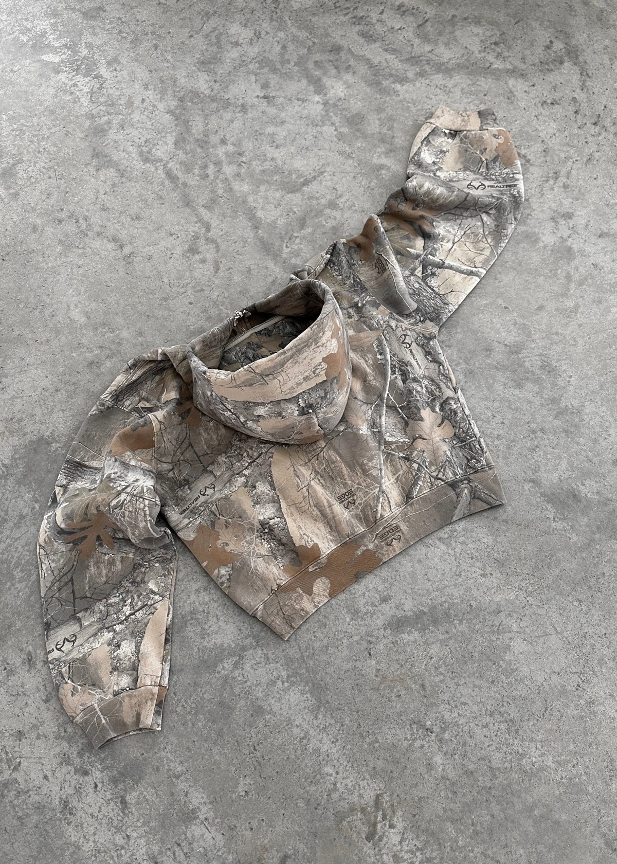 Urban Camo Retro Hoodie - 