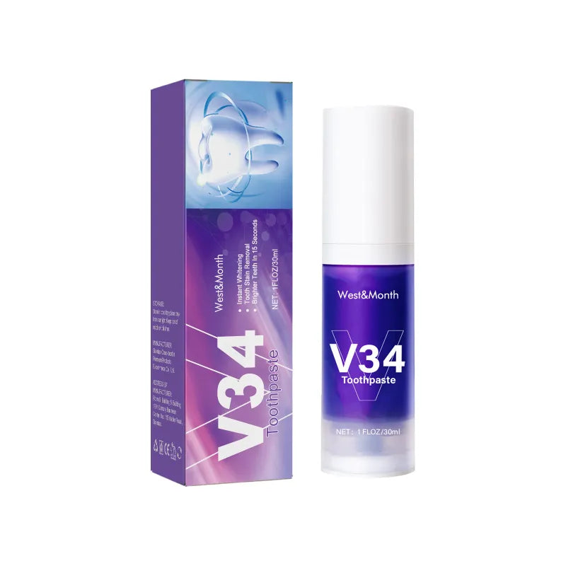 V34 Tooth Cleaning Mousse - 