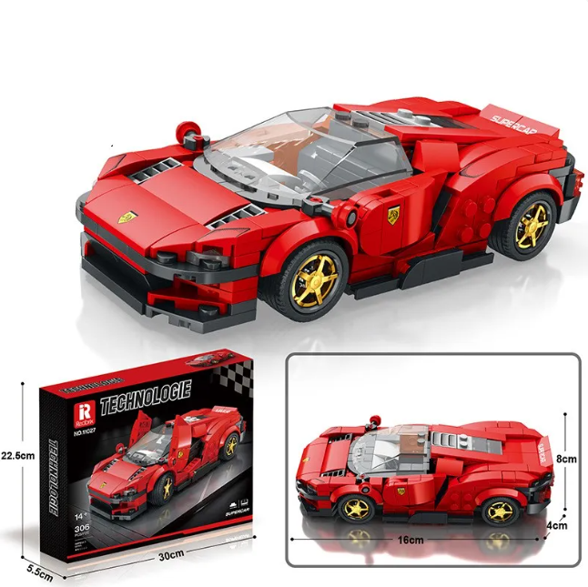 Build & Learn Plastic Educational Toy Set - Image26755410591838