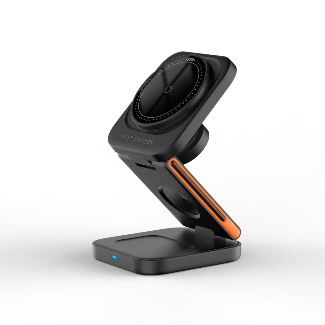 3-in-1 Folding Wireless Charger - 