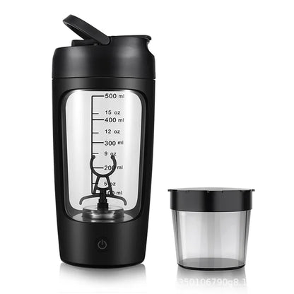 Electric Portable Whey Protein Shaker Bottle - Image26755140255838