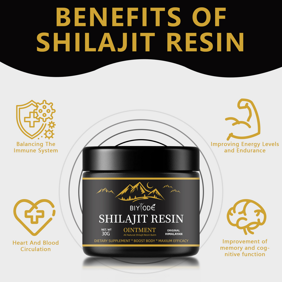 30g Natural Pure Shilajit Resin - 